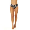 Women's Palm Chic Soft Band Mid Rise Bikini Swim Bottom - 3 of 4