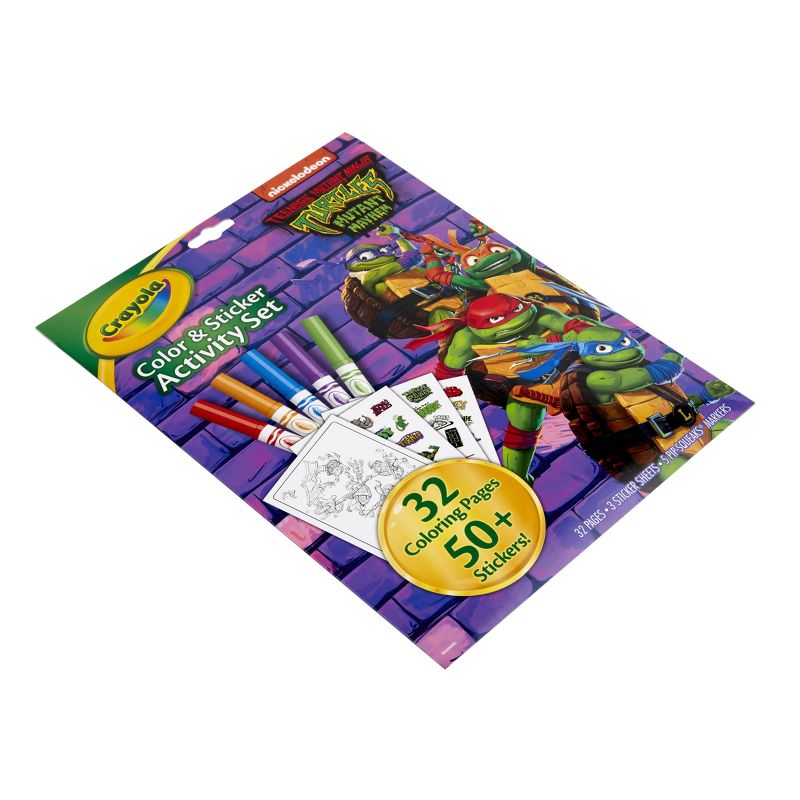 Crayola TMNT Color &#38; Sticker Activity Set, 2 of 7