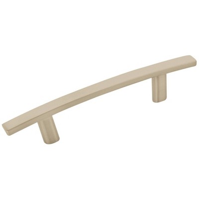 Satin Nickel 5-1/4" Modern Cabinet Bar Pull