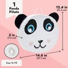 Blue Panda Small Panda Pinata, Kids Panda Birthday Party Supplies, Animal Baby Shower Decorations, 14.6 x 3.0 x 12.4 In - 4 of 4