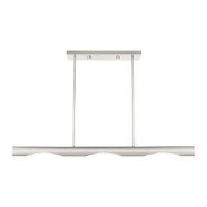 Livex Lighting Acra 3 - Light Chandelier in  Brushed Nickel - 1 of 1