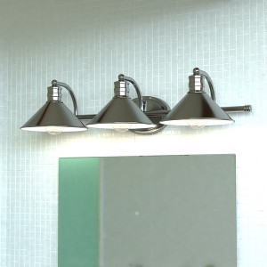 VAXCEL Akron Modern Farmhouse Bathroom Vanity Light Wall Sconce Fixture - 1 of 4