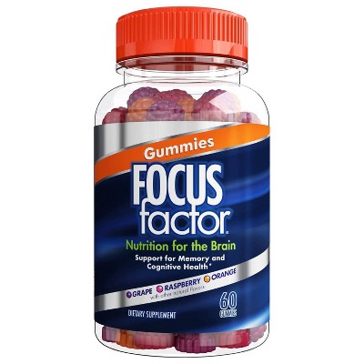 Focus Factor Kids Extra Strength Brain Vitamin Daily Chewables - 120ct :  Target