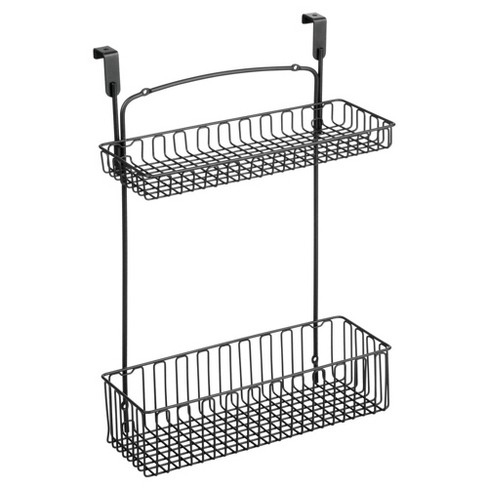 mDesign Over Cabinet Kitchen Storage Organizer Holder/Basket - image 1 of 4