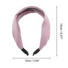 Unique Bargains Women's Solid Color Wide Headbands 1 Pc - 3 of 4