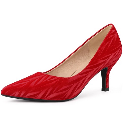 Target red hot sale high heels