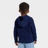 Toddler Boys' Fleece Zip-Up Hoodie Sweatshirt - Cat & Jack™ - 3 of 4