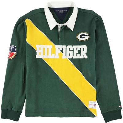 Tommy Hilfiger Mens Green Bay Packers Polo Shirt