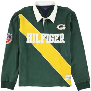 Tommy Hilfiger Mens Green Bay Packers Polo Shirt - 1 of 2