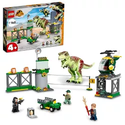 LEGO Jurassic World T. rex Dinosaur Breakout 76944 Building Toy Set