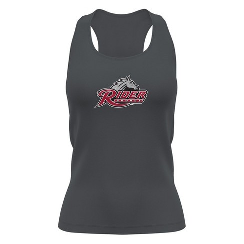 Rider University Adult Women's Sport Tank Top Primary Logo, Black - image 1 of 4