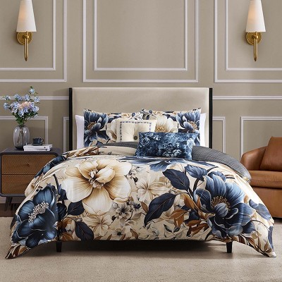 Bebejan English Manor 100% Cotton 5 Piece Reversible Comforter Set