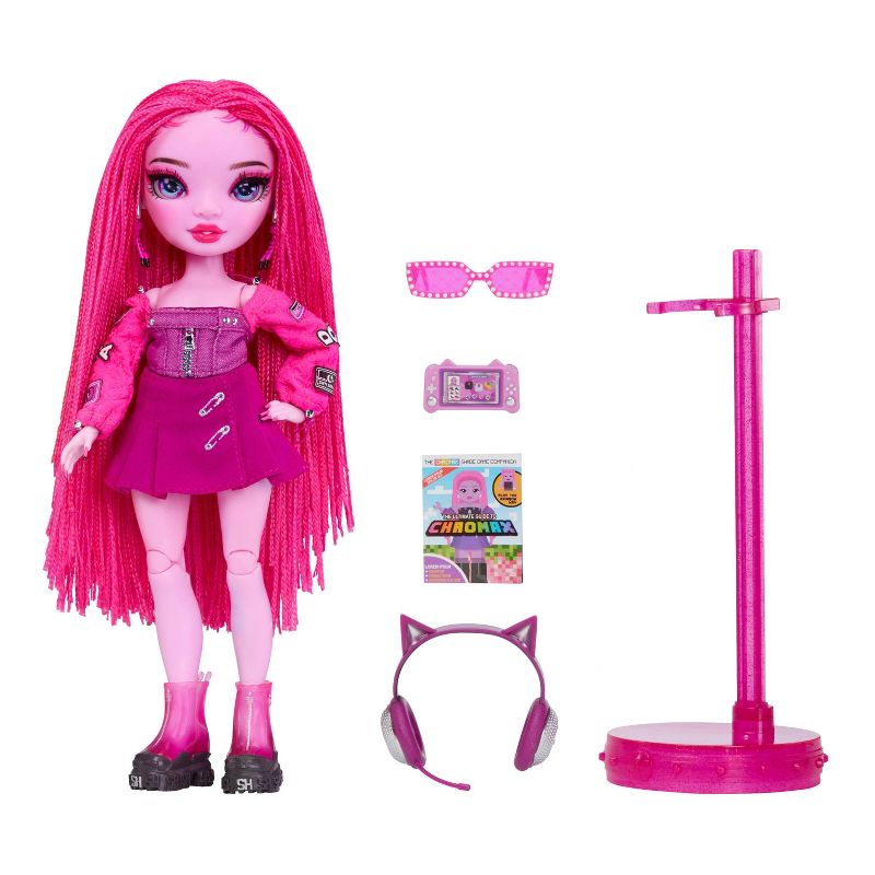 Rainbow High Shadow High Pinkie - Pink Fashion Doll Outfit &#38; 10+ Colorful Play Accessories, 3 of 9