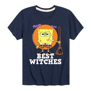 Boys' - SpongeBob SquarePants - Best Witches Short Sleeve Graphic T-Shirt - 1 of 4