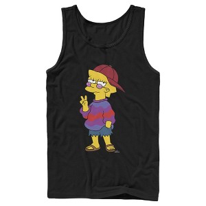 Men's The Simpsons Cool Lisa Tank Top - 1 of 4