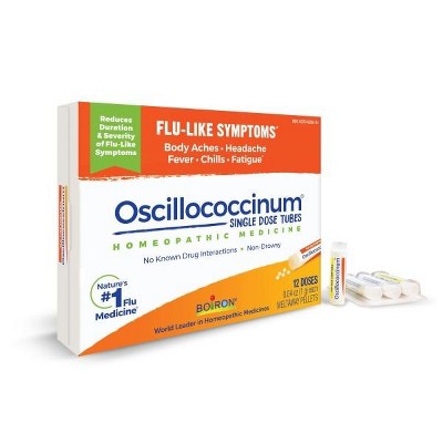 Oscillococcinum by Boiron Homeopathic Medicine For Flu-Like Symptoms  -  12 Doses