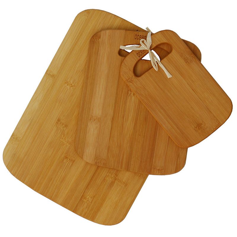 Oceanstar 3-Piece  Cutting Board Set, Rounded, 2 of 4