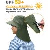 Solaris Men’s Women’s Wide Brim Bucket Hat with Neck Flap, Breathable Lightweight Outdoor Sun Hat for Hiking, Camping, Gardening - 4 of 4