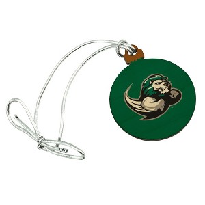 Slippery Rock Primary Logo Mini Small Tiny Wood Christmas Tree Holiday Ornament - 1 of 4