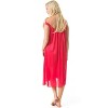 Casual Nights Women's Satin Lace Sleeveless Night Gown - 2 of 2