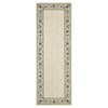 2x6FT Modern Washable Area Rug for Living Room, Floral Printed Floor Rug with Non Slip Backing, Low Pile Stain Resistant Indoor Carpet for Dorm - 3 of 4