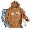 Simply Sage Market Women's Graphic Hoodie Let The Adventures Begin - 2 of 3