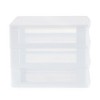 Gracious Living Clear Mini 3 Drawer Desk and Office Organizer for Storing Cosmetics, Arts, Crafts, and Stationery Items - image 3 of 4