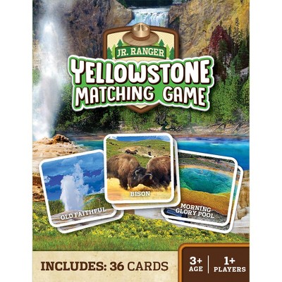 MasterPieces - Jr. Ranger Yellowstone National Park Matching Game