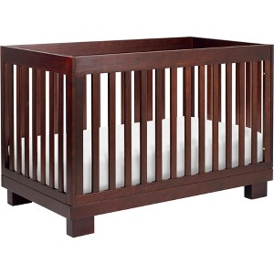 Babyletto Modo 3-in-1 Convertible Crib with Toddler Rail - Espresso, Brown