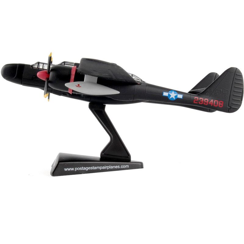 Northrup P-61 Black Widow Fighter Aircraft "Lady in the Dark" USAF 1/120 Diecast Model Airplane by Postage Stamp, 2 of 6