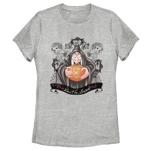 Women's Snow White and the Seven Dwarves Evil Queen Pumpkin T-Shirt - 1 of 4