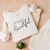 Simply Sage Market Change Is Beautiful Lightweight Garment Dyed Sweatshirt - 3 of 4