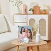 REGALWOVEN Tabletop Polished Metal Glass Vertical Photo Formats Picture Frame 1 Pc - 2 of 4