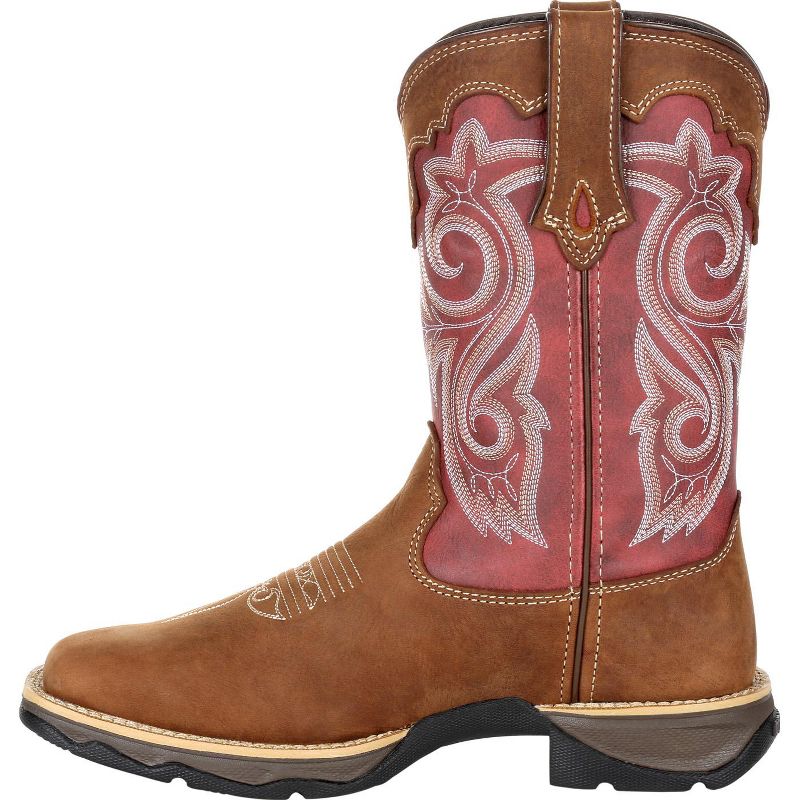 Lady Rebel by Durango Western Boot, DRD0349, Brown, 6 of 9