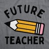 Youth Funny T Shirts Future Teacher Sarcastic Pencil Graphic Novelty Tee For Kids - Crazy Dog Youth T Shirt - 2 of 4