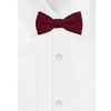 Jacob Alexander Young Boys' Solid Color Pre-Tied Adjustable Banded Bow Tie - 2 of 4