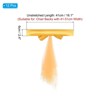 Unique Bargains Mesh Yarn Floating Chair Bands Decoration Stretch Satin Chair Sashes Bows - 2 of 4