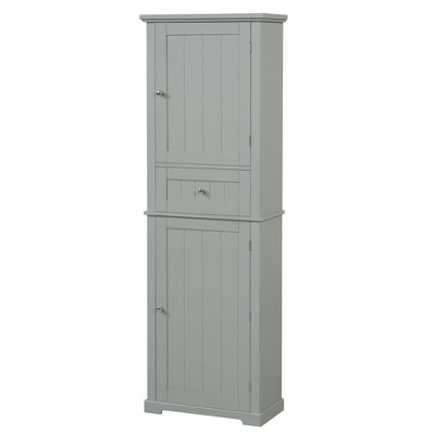 NicBex 67.3 Inch Tall Bathroom Storage Cabinet,Slim Storage Cabinet with Drawer and Adjustable Shelf