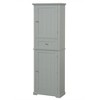 CAVINAS Tall Bathroom Storage Cabinet with Drawer and Adjustable Shelf,Floor Cabinet with Painted Finish,Storage Cabinet for Toiletries - 4 of 4