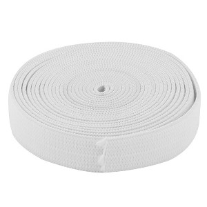 Unique Bargains Polyester Stretchy Elastic Band 2.73 Yards White 1 Pc - 1 of 4