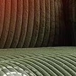 massage heating | 54cm seat width | corduroy | green