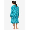 Only Necessities Cotton Flannel Print Short Gown - 3 of 4