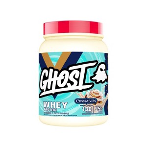 GHOST Whey Protein Powder - Cinnabon - 15 Servings - 1 of 4