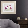 Trademark Fine Art - Mandy Disher  Pulsatilla Matted Framed Art - 2 of 4