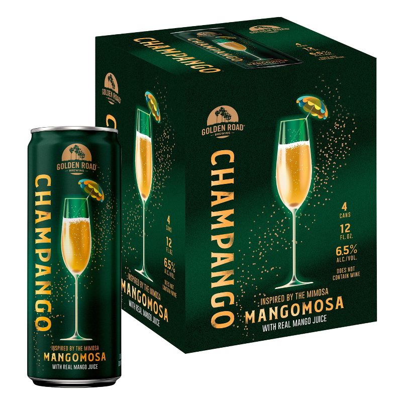 Golden Road Champango Beer - 4pk/12 fl oz Cans, 1 of 11
