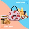 Tirrinia Cute Lunch Bags for Women Men, Insulated Lunch Totes for Kids, Fashionable Lunch Box Teens - 2 of 4
