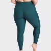 Calypsa Women's Plus Size Chlorine Resistant Long Swim Leggings - 2 of 4