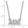 Black Bow Jewelry Sterling Silver Alpha Xi Delta Greek Life Necklace 18 Inch - 2 of 4