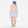 Women's Game Day Smocked Mini Skater Dress - Wild Fable™ - 3 of 3