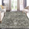 Hallway Runner Rug Long Rug Runner Washable Non-Slip Carpet for Kitchen Entryway Laundry Bedroom, Vintage Accent - 4 of 4
